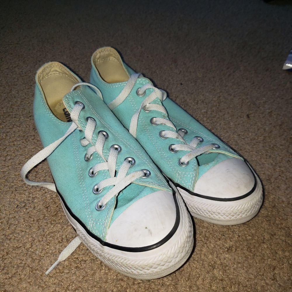 Blue Converse